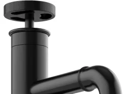 Torneira Misturadora Mecanica Sobrelevada A30,3 Cm Preto Mate - Kodva
