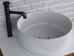 Torneira Misturadora Mecanica Sobrelevada A30,3 Cm Preto Mate - Kodva