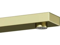 Torneira Misturadora Mecanica Quadrada A15,7 Cm Dourado Acabamento Acetinado - Vipava