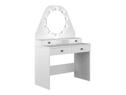 Toucador Gabriela - Espelho Com Leds E Arrumação - Branco