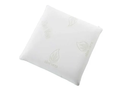 Travesseiro Com Memória De Forma De 60 X 60 Cm - Douceur De Aloe Vera Da Naturea