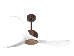 Ventilador De Tecto Reversivel Termostato Regulavel Termostato Wifi Motor Dc Tectos Inclinados Controlo Remoto Luz De Tres Tons Memória Hipersilenciosa