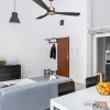Ventilador De Tecto Reversivel Termostato Reversivel Regulavel Wifi Motor Dc Tectos Inclinados Memória Hypersilence