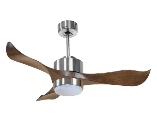 Ventilador De Tecto Reversivel Termostato Reversivel Regulavel Wifi Motor Dc Laminas De Tecto Inclinadas Memória Hypersilence