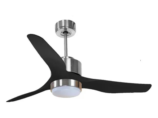 Ventilador De Tecto Reversivel Termostato Regulavel Termostato Wifi Motor Dc Tectos Inclinados Controlo Remoto Adaptador De Luz De Tres Tons 2/3 Laminas Memória Hipersilenciosa
