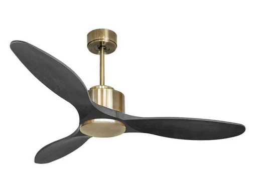 Ventilador De Tecto Reversivel Termostato Regulavel Termostato Wifi Motor Dc Tectos Inclinados Controlo Remoto Luz De Tres Tons Memória Hipersilenciosa