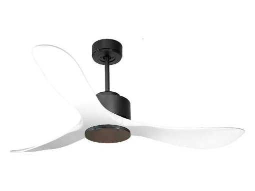 Ventilador De Tecto Reversivel Termostato Regulavel Termostato Wifi Motor Dc Tectos Inclinados Controlo Remoto Luz De Tres Tons Memória Hipersilenciosa
