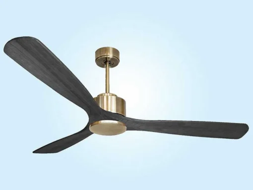 Ventilador De Tecto Reversivel Termostato Reversivel Regulavel Wifi Motor Dc Tectos Inclinados Memória Hypersilence
