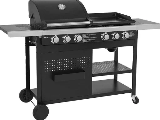 Vesuvio Duo Barbecue A Gas - 3 Queimadores + Plancha 3 Queimadores